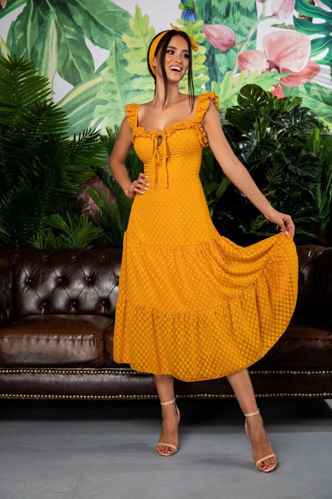 Κίτρινο Φόρεμα | Στυλιστικές Προτάσεις 19